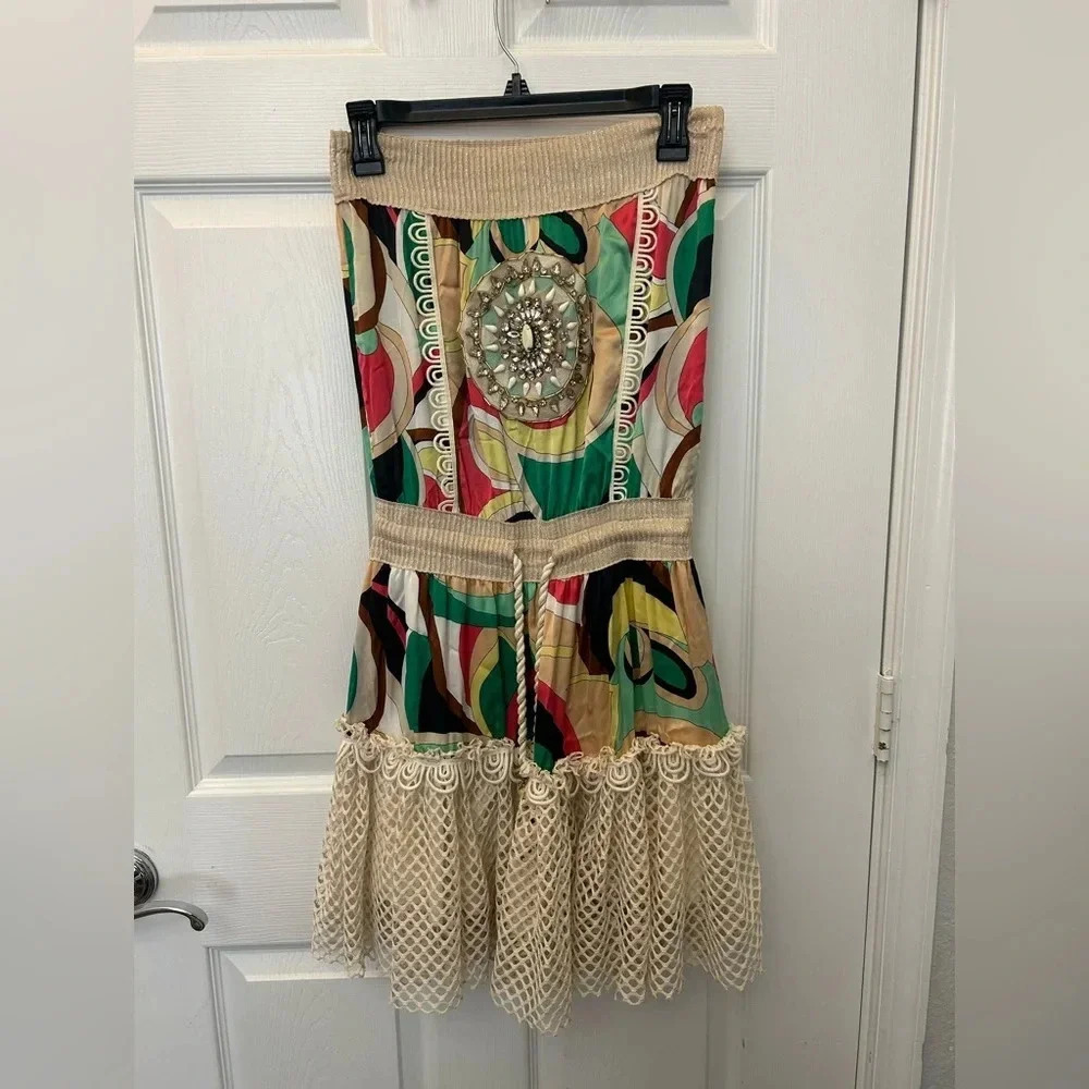 Laurie & Joe silk  dress sz M